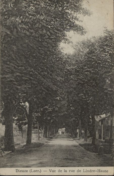 Dieuze Rue Lindre-Haute