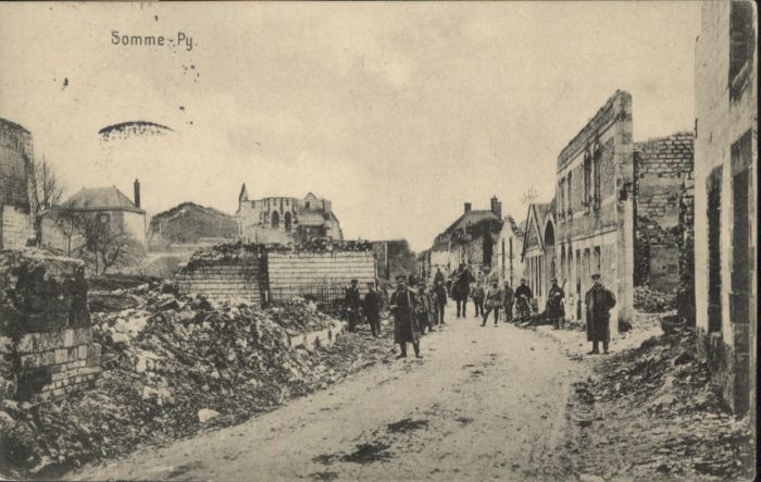 Sommepy-Tahure Zerstörung