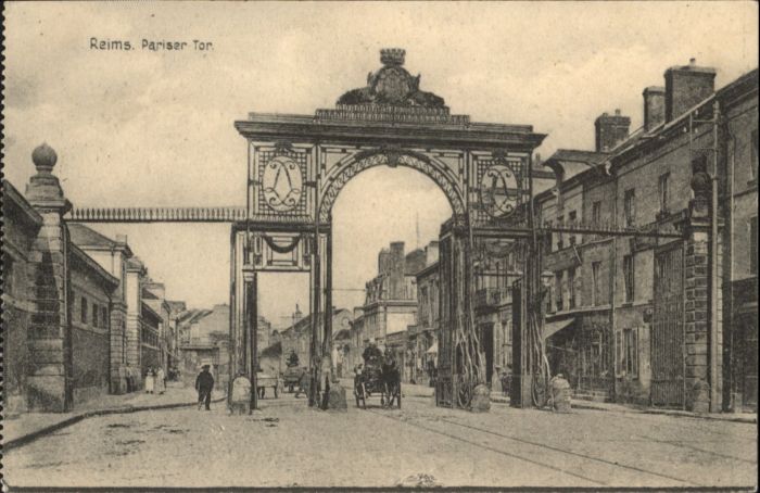 Reims Champagne Ardenne Reims Pariser Tor