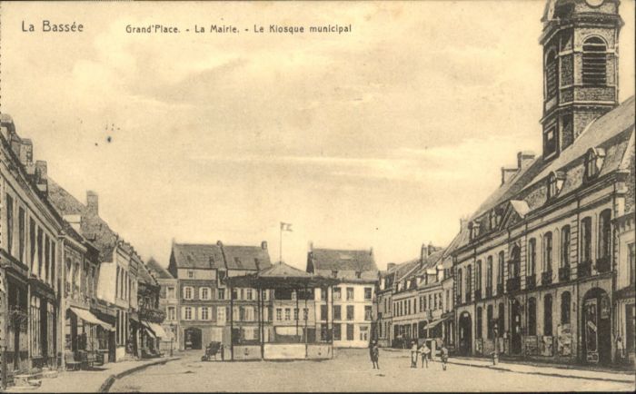 La Bassee Grand Place Mairie Kiosque Municipal