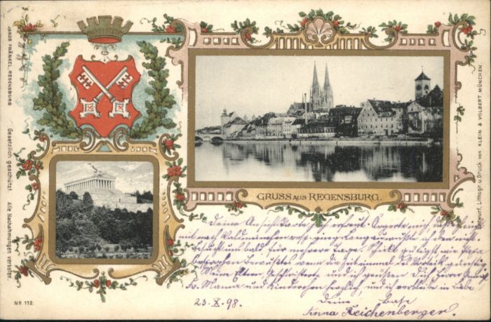 Regensburg Walhalla Donau