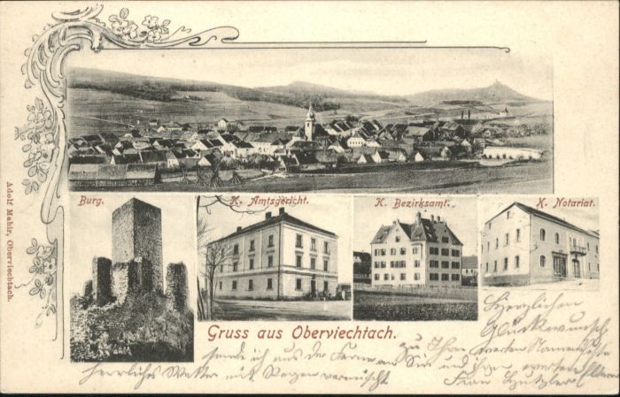 Oberviechtach Burg Amtsgericht Bezirksamt Notariat