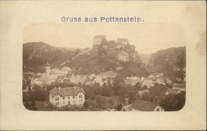 Pottenstein Oberfranken Pottenstein