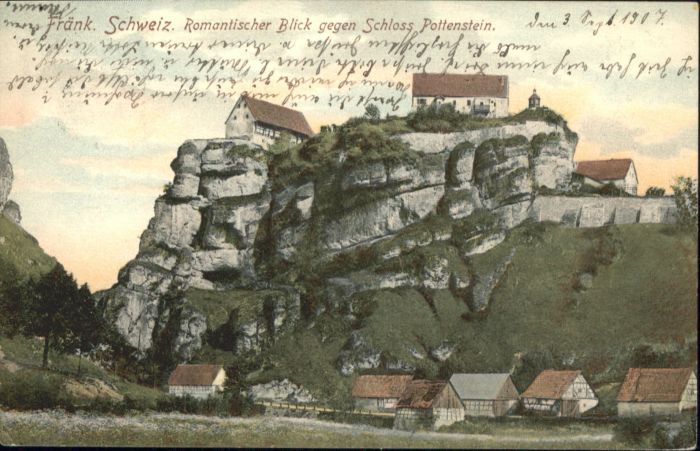 Pottenstein Oberfranken Pottenstein Schloss