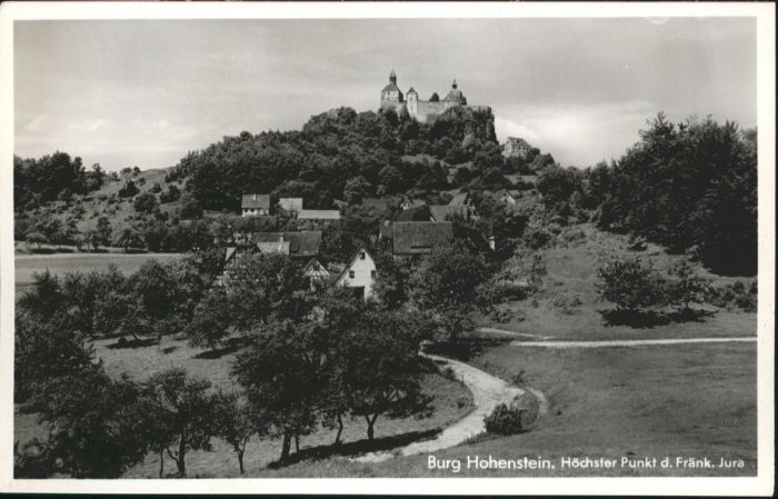 Hohenstein Kirchensittenbach Burg Hohenstein