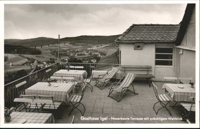 Schlossberg Schnaittach Gasthaus Igel Terrasse