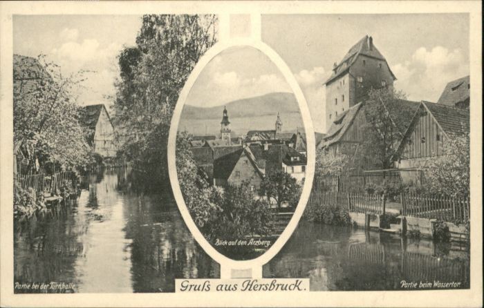 Hersbruck Bayern Arzberg Wassertor