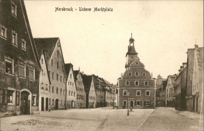 Hersbruck Bayern Marktplatz