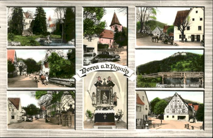 Vorra Pegnitz Vorra Schloss Marienkirche