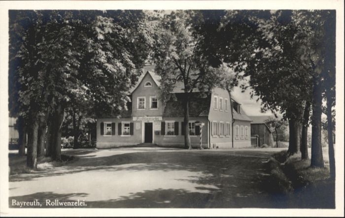 BAYREUTH Bayern Rollwenzelei
