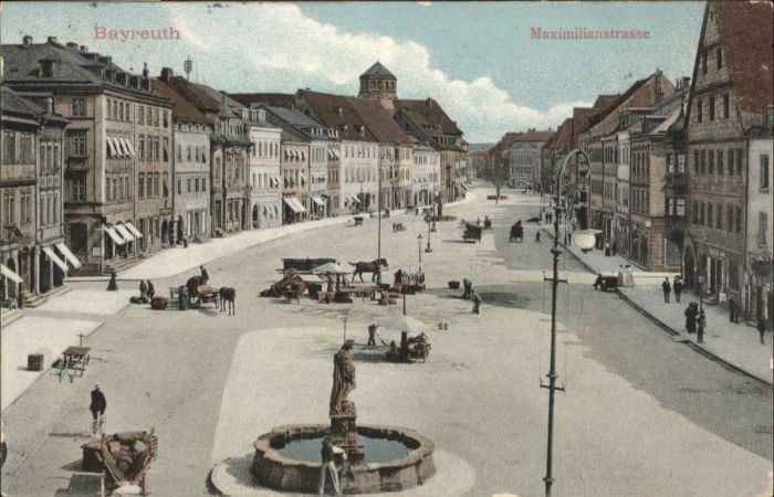 Bayreuth Maximilianstrasse Brunnen