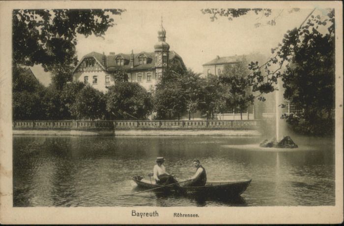 BAYREUTH Bayern Roehrensee