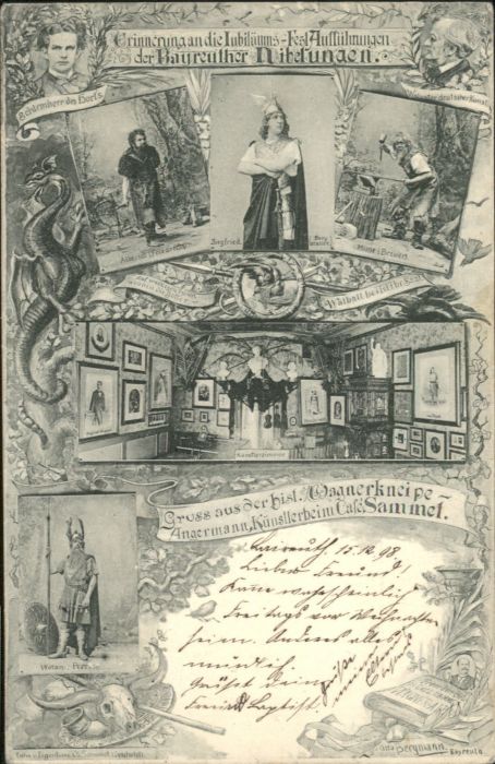 Bayreuth Künstlerheim Cafe Sammet