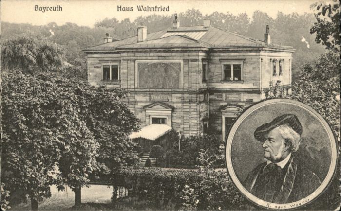 BAYREUTH Bayern Haus Wahnfried Richard Wagner