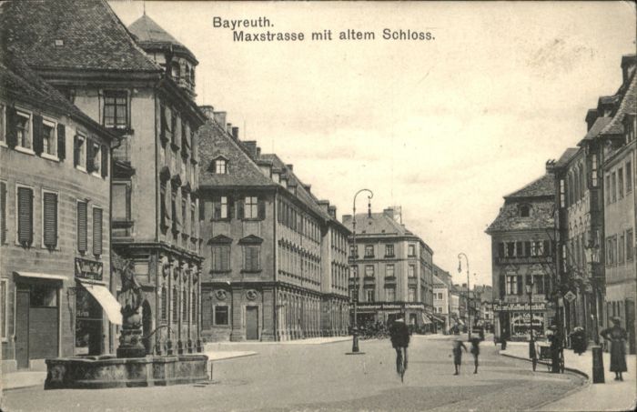Bayreuth Maxstrasse Schloss