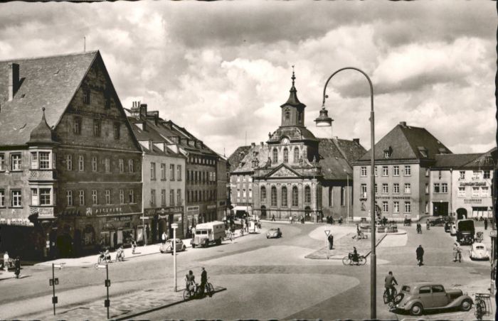 BAYREUTH Bayern Marktplatz
