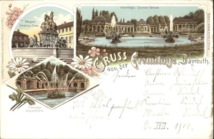 Bayreuth Eremitage Sonnentempel