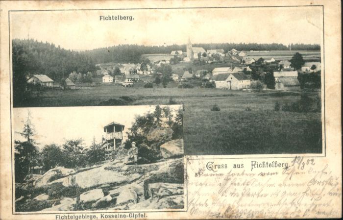 Fichtelberg Bayreuth Kösseine Gipfel