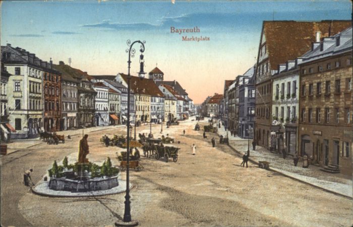Bayreuth Marktplatz