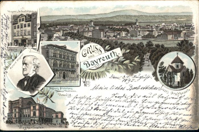 Bayreuth Wagners Geburtshaus Richard Wagner Wagn