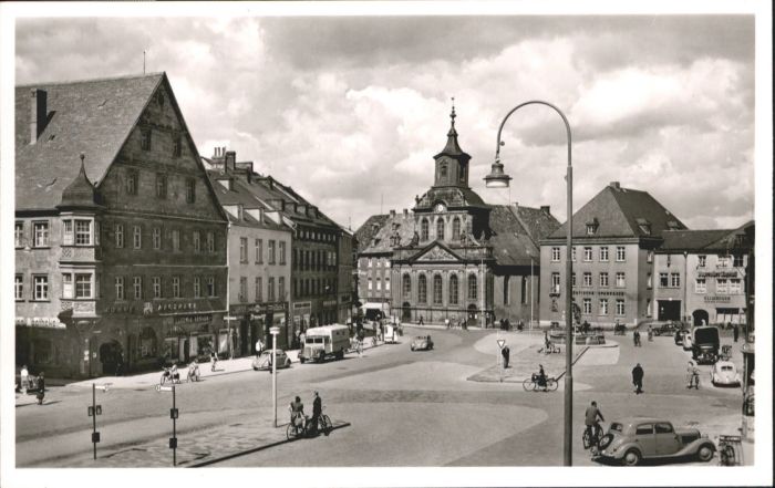 BAYREUTH Bayern Marktplatz