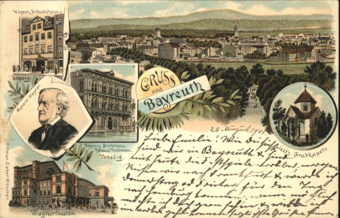 Bayreuth Wagners Geburtshaus Richard Wagner Wagn