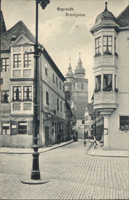 BAYREUTH Bayern Brautgasse