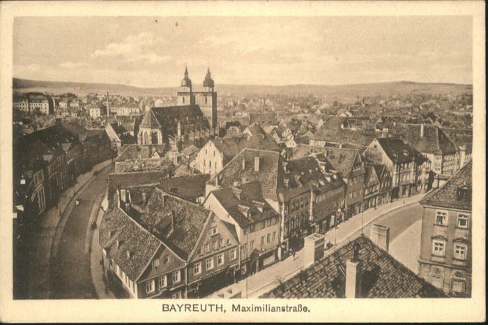 BAYREUTH Bayern Maximilianstrasse