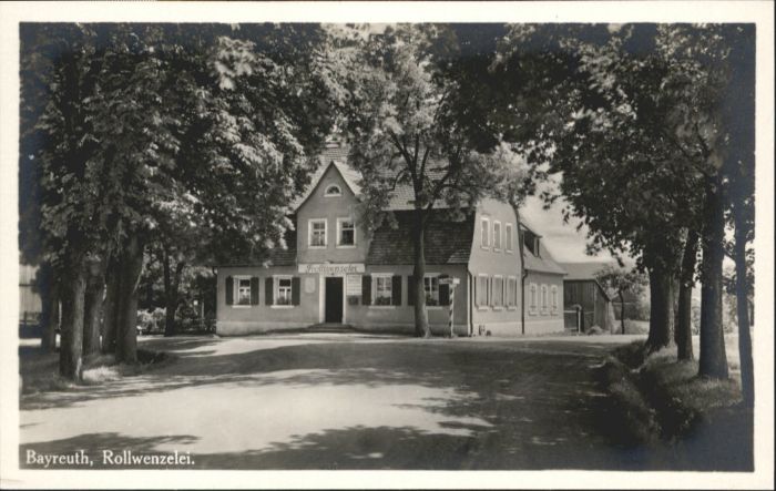 BAYREUTH Bayern Restauration Rollwenzel