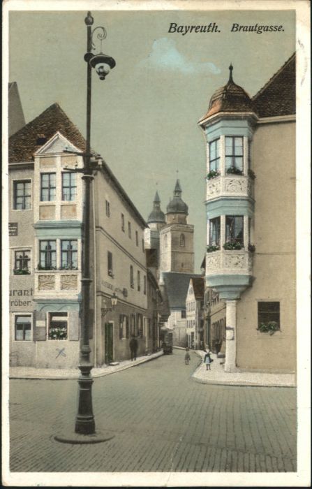 BAYREUTH Bayern Brautgasse