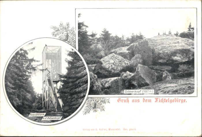 Bad Berneck Ochsenkopf Aussichtsturm