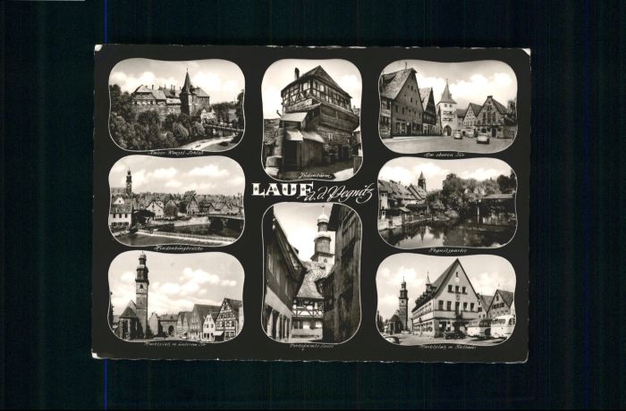 Lauf Pegnitz Kaiser Wenzel Schloss Hindenburgbrücke