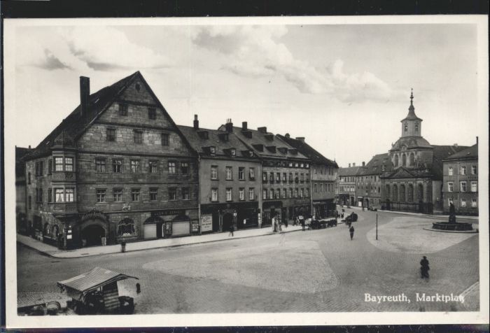 Bayreuth Marktplatz