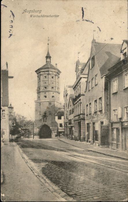 AUGSBURG  CITY Wertachbruckertor
