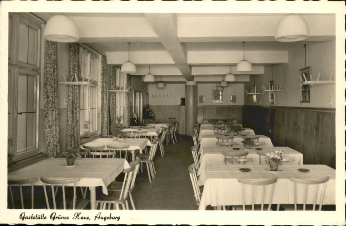 AUGSBURG  CITY Gaststaette Gruenes Haus *
