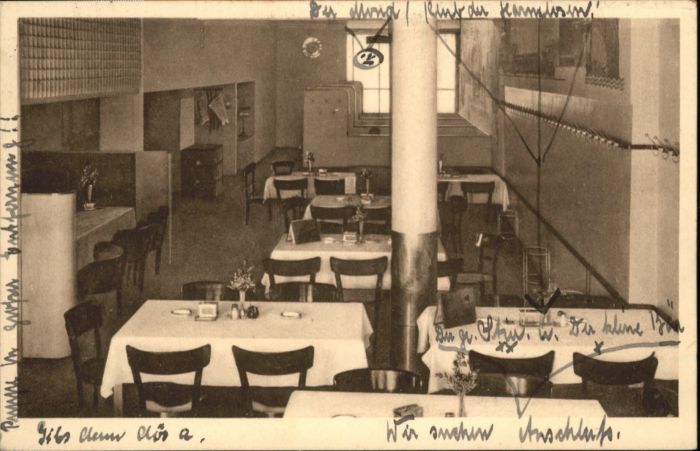 AUGSBURG  CITY Gaststaette Cafe Merkur