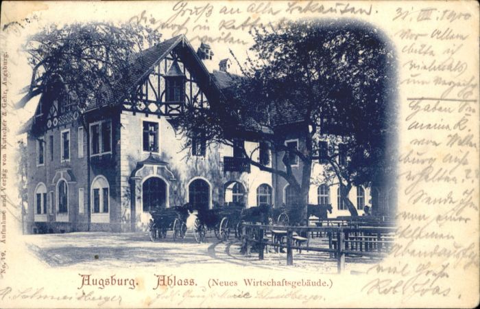 Augsburg Ablass Wirtschaft