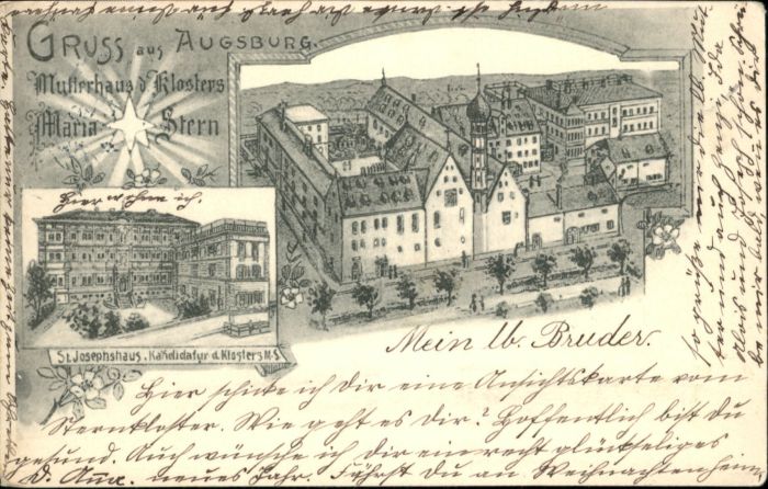 Augsburg St Josephshaus Mutterhaus Kloster Maria