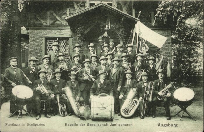 Augsburg Forsthaus Kapelle Janitscharen