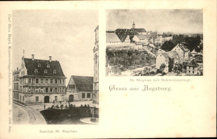 Augsburg Institut St Stephan Schwedenstiege