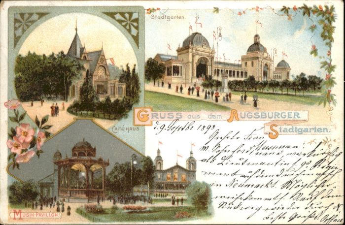 Augsburg Stadtgarten Cafehaus