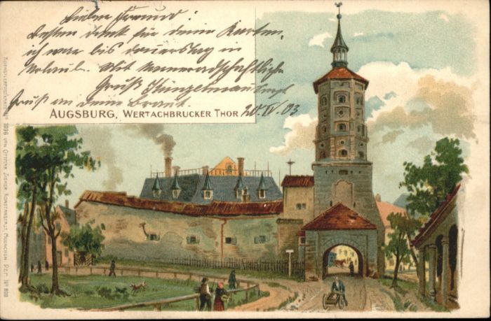 Augsburg Wertachbruckertor