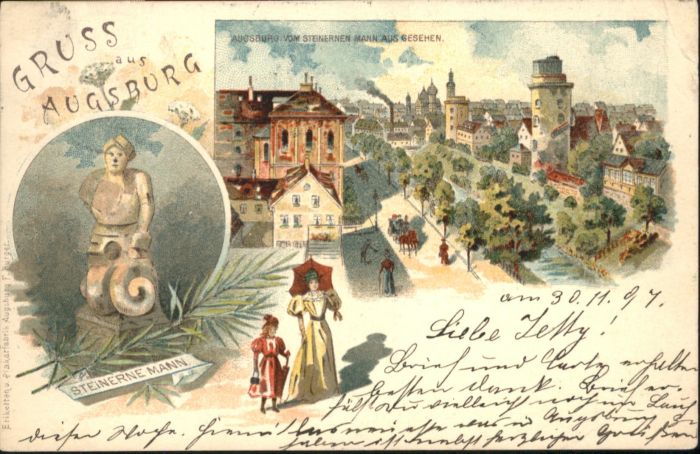 Augsburg Steinerne Mann