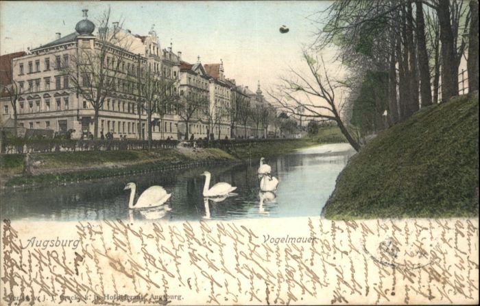 AUGSBURG  CITY Vogelmauer
