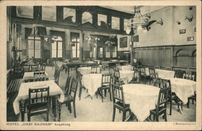 Augsburg Hotel Drei Kronen Restaurant