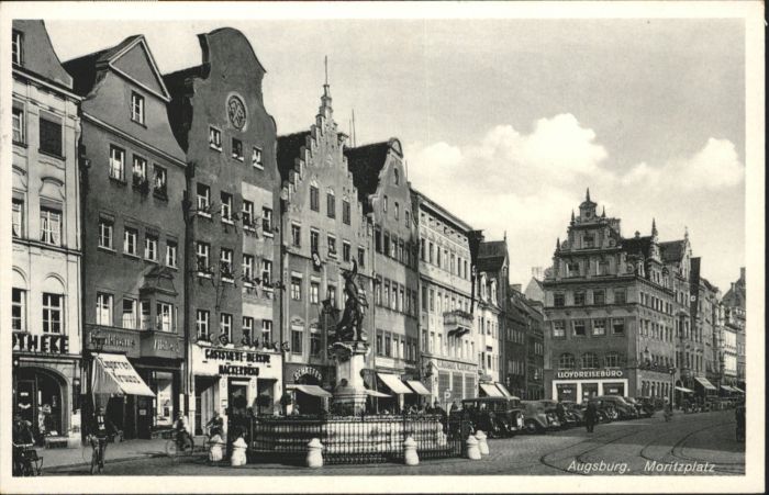AUGSBURG  CITY Moritzplatz