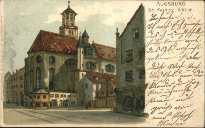 AUGSBURG  CITY St Moritzkirche