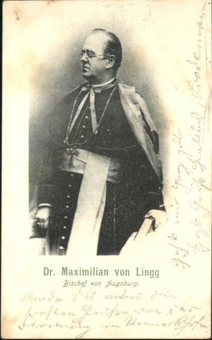 Augsburg Dr Maximilian von Lingg