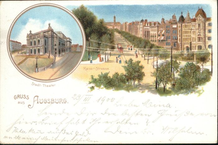 Augsburg Stadttheater Kaiserstrasse