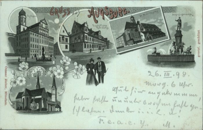 Augsburg Rathaus St Moritzkirche